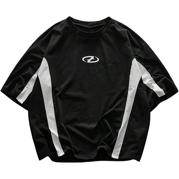 SOLY HUX Men's Short Sleeve T Shirts Streetwear Color Block